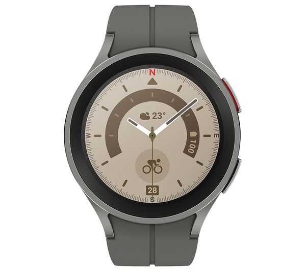 GradeB - SAMSUNG Galaxy Watch5 Pro BT 45 mm with Bixby & Google Assistant - Grey Titanium