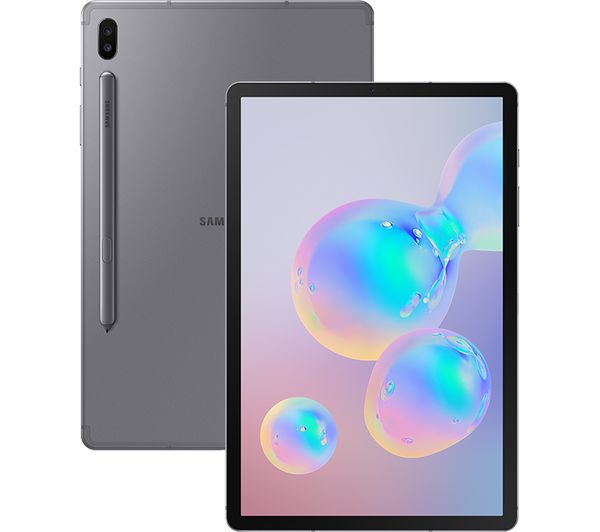 SAMSUNG Galaxy Tab S6 10.5” Mountain Grey 4G Tablet - 256 GB  Android 9.0 (Pie)
