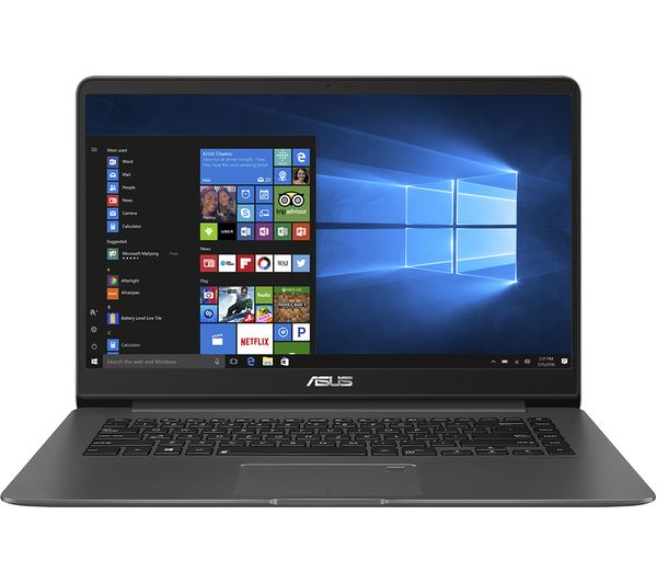 Grade2B - ASUS ZenBook UX530 15.6" Laptop with Latest 7th Generation Intel® Core© i7-7500U 8GB 512GB SSD NVIDIA GeForce 940MX 15.6" FHD Windows 10 - Grey