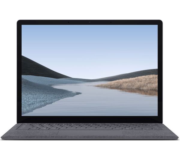 MICROSOFT 13.5in Platinum Surface Laptop 3 - Intel i5-1035G7 8GB RAM 128GB SSD - Windows 10 | Quad HD touchscreen